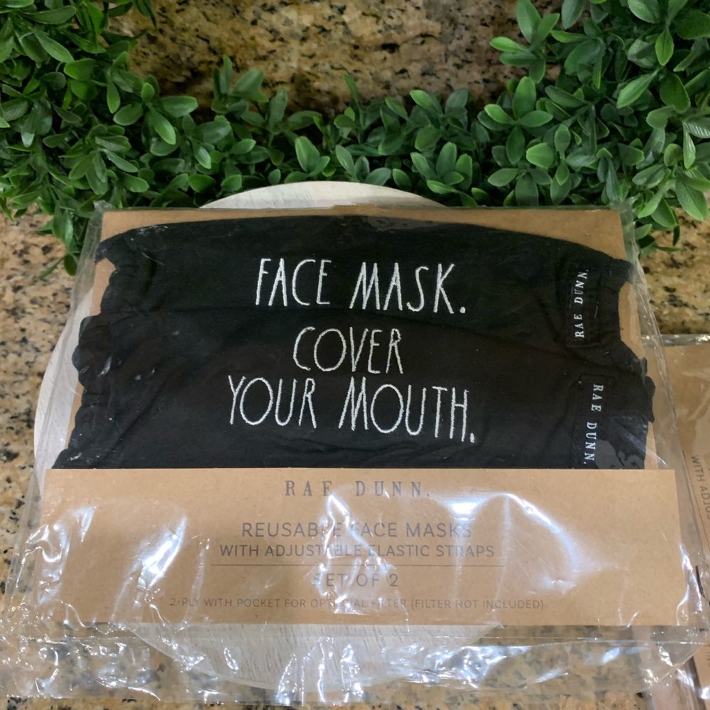 Rae Dunn Face Masks